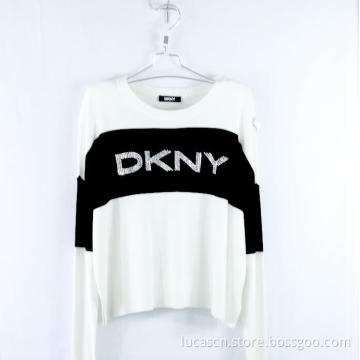 Womens Long Sleeve O Neck Sweater